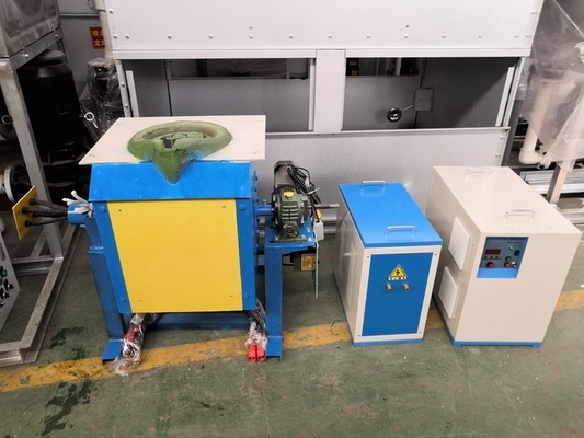 Horno de fundición por inducción para fundir barras de oro y plata, máquina de fundición, horno de fundición de metales pequeño, horno de fundición por inducción eléctrica
