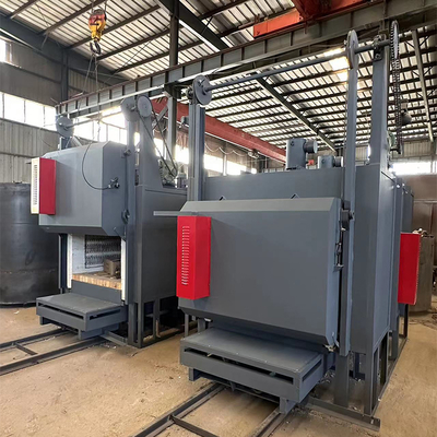 Horno de tratamiento térmico tipo carro LST-75 de 75 kW, 950℃ - 1100℃, capacidad de 2T