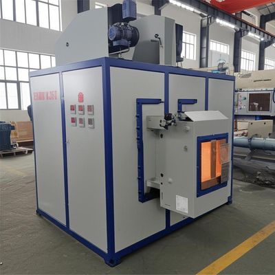 250KW 0.35T Induction Melting Furnace for Copper Brass Scrap