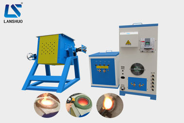90kw desechan el horno fusorio de la inducción de acero de cobre amarillo de IGBT