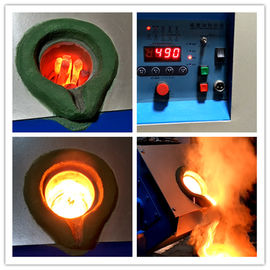 Rendimiento adaptable del horno fusorio del oro del horno fusorio de la inducción alto
