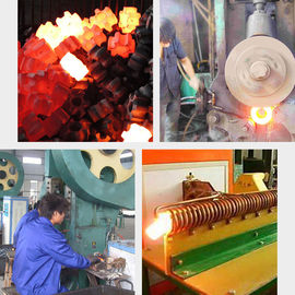 equipo de calefacción recalcado en caliente del horno de la calefacción de inducción eléctrica 160kw