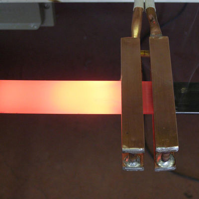 máquina de calefacción de alta frecuencia de inducción de 60kw Lanshuo para la forja de la calefacción de la barra de acero