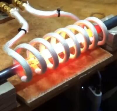 160kw alrededor de la máquina de calefacción de alta frecuencia de la máquina de recalcar de la inducción del final de la barra