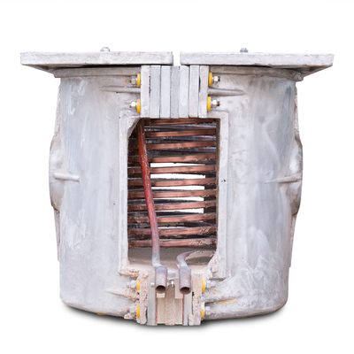 1 tonelada de capacidad Fundición de metales Fusion de acero Fuego de fundición eléctrico de hierro Fuego de fundición de aluminio Fuego industrial