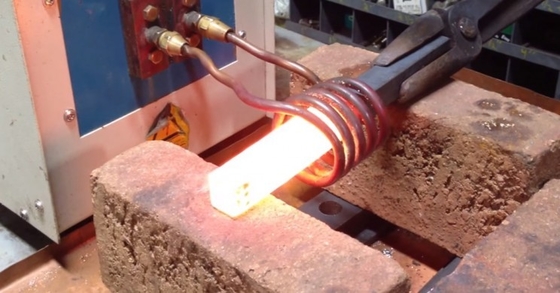máquina de calefacción portátil de inducción eléctrica de 30kw IGBT para el de alta frecuencia que forja