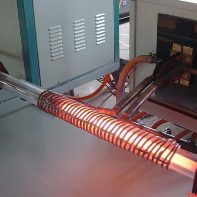 Máquina de calefacción eléctrica de inducción de la barra redonda que apaga el recocido