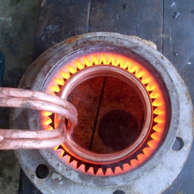 Amortiguamiento de acero inoxidable del aparato de la calefacción de inducción de 18KHZ que forja 160kw