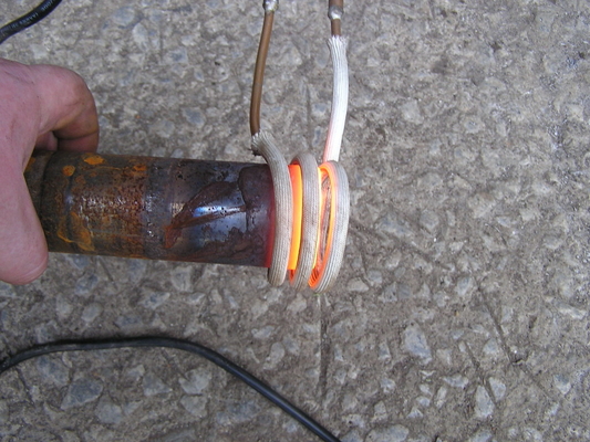 Máquina de calefacción eléctrica de inducción electromágnetica del control de la barra de acero IGBT para forjar