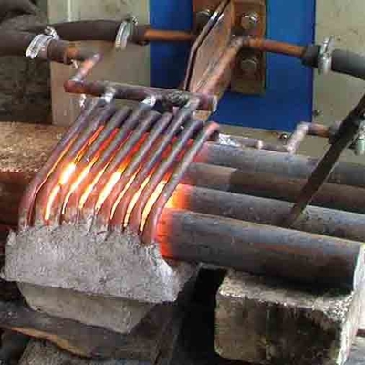 forja caliente de acero portátil de la máquina de calefacción del endurecimiento de inducción de 30kw Rod IGBT